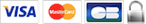Paiement sécurisé par carte bancaire : Visa, Mastercard, CB
